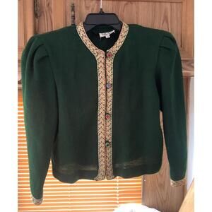 Vintage 1980’s Nilani Ornate Button Sweater Medium